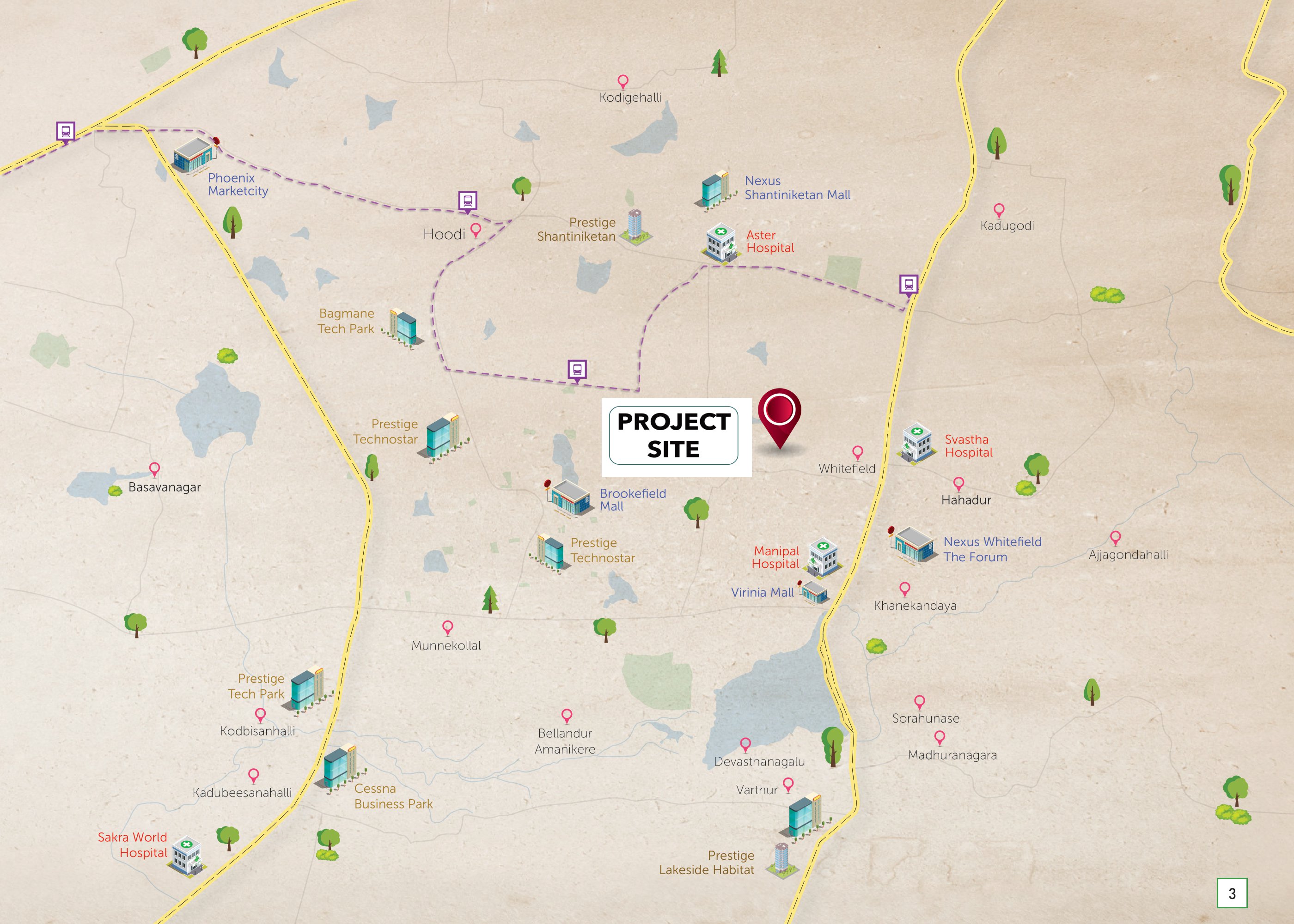 Prestige Glenbrook Location Map